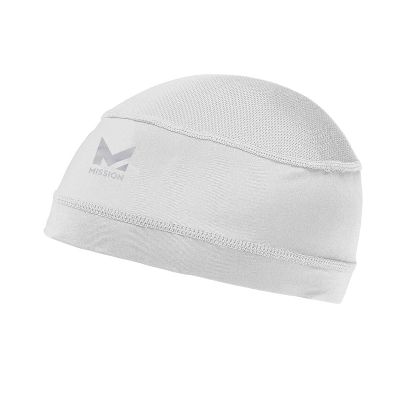 MISSION Cooling Helmet Liner, White - Lightweight & Breathable - Cools Up to 2 Hours - UPF 50 Sun Protection - Machine Washable - Image 1